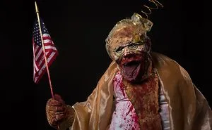 Masks Of Greedy Cannibalistic Spirits Or Diseases That Consume Everything That Keeps Itself Alive