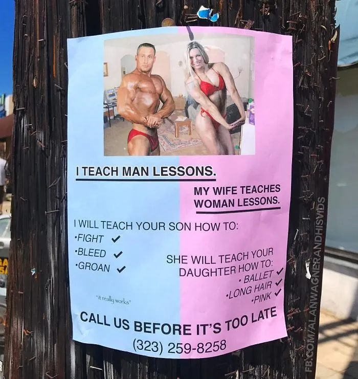 This Guy Won't Stop Trolling His Neighborhood With Fake Posters, And People Can't Stop Laughing