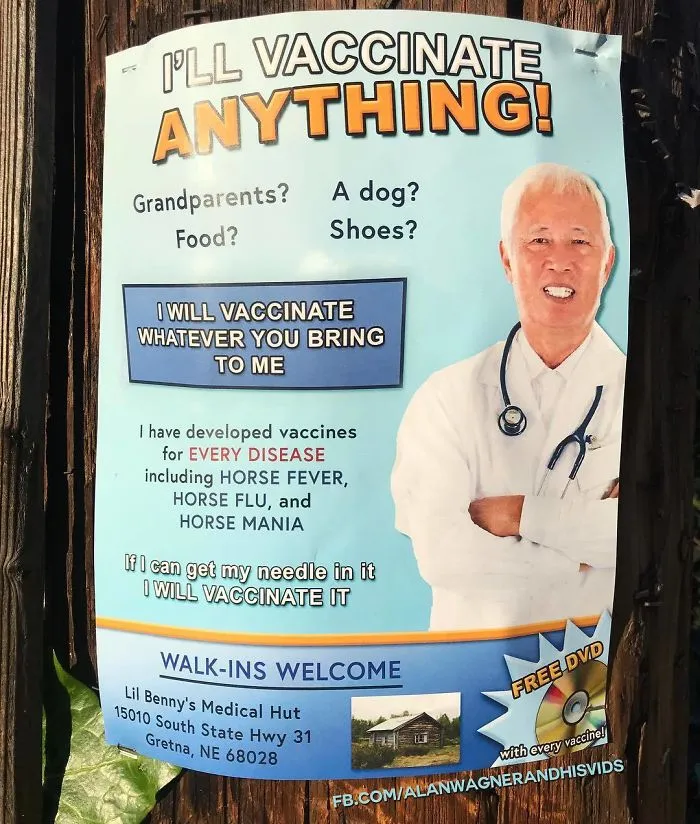 This Guy Won't Stop Trolling His Neighborhood With Fake Posters, And People Can't Stop Laughing