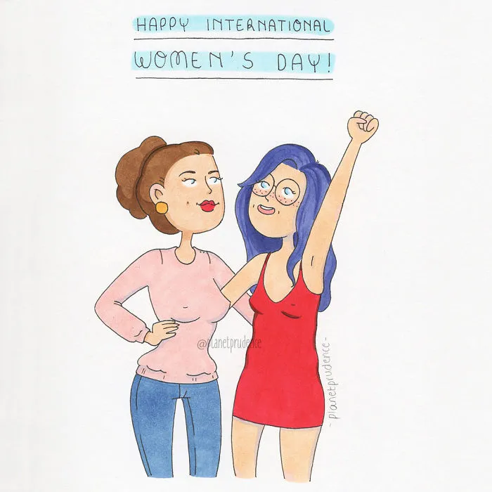 I Illustrate The Everyday Problems Of Being A Woman