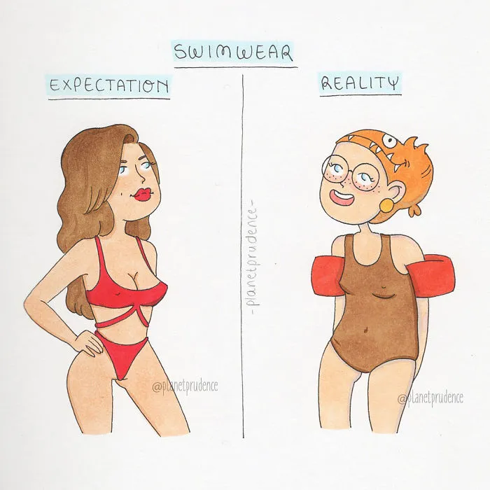 I Illustrate The Everyday Problems Of Being A Woman