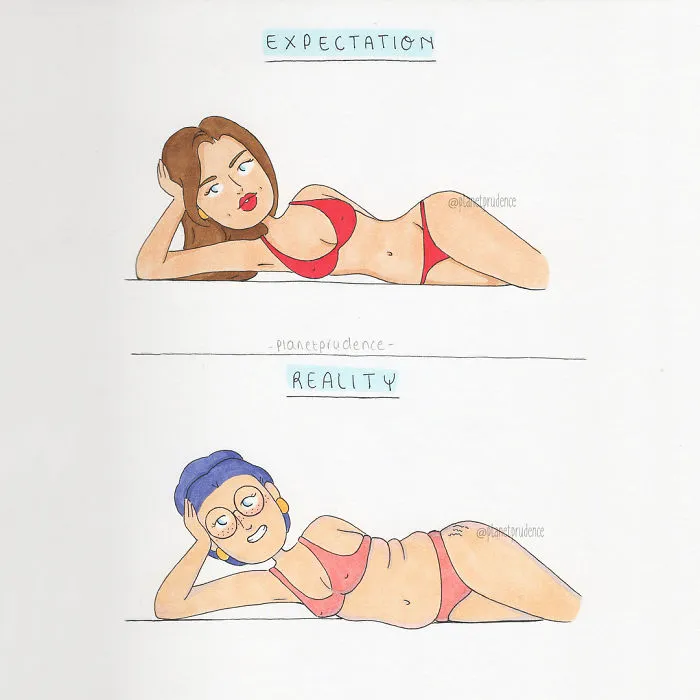 I Illustrate The Everyday Problems Of Being A Woman