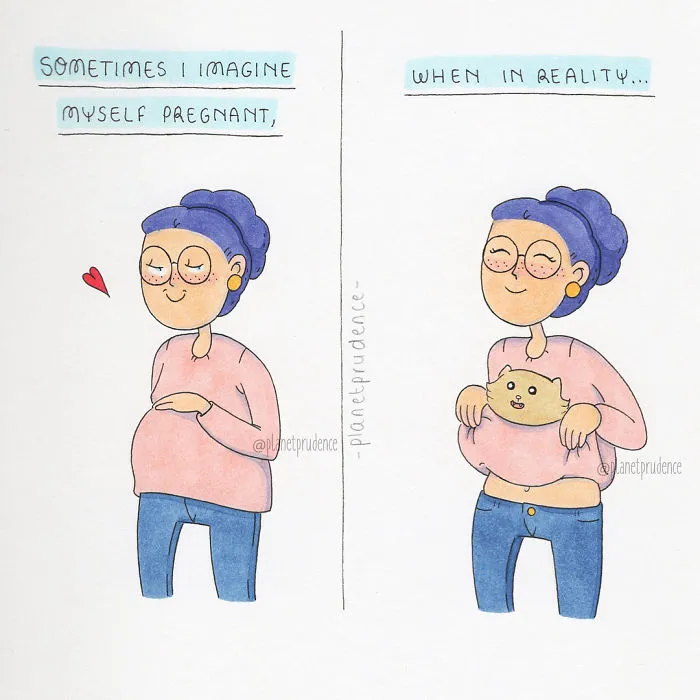 I Illustrate The Everyday Problems Of Being A Woman