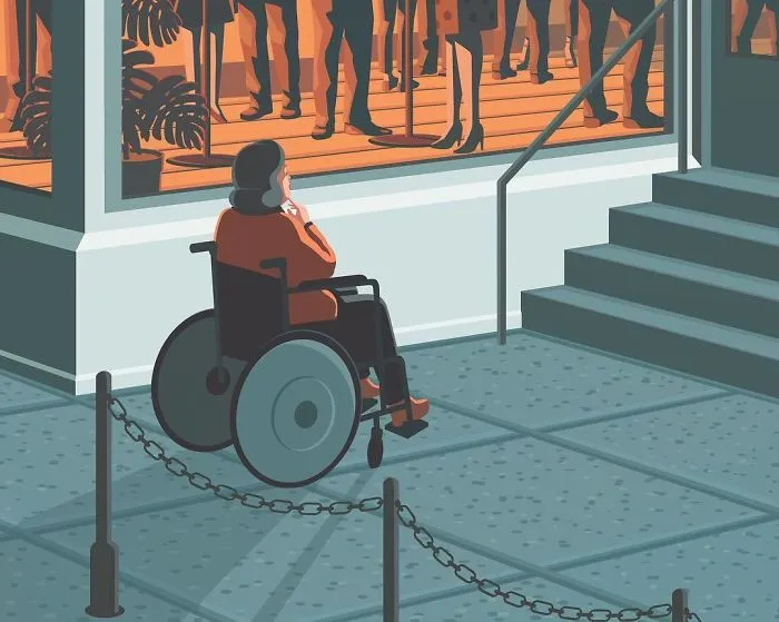 Difficulties Getting  Around In A Wheelchair