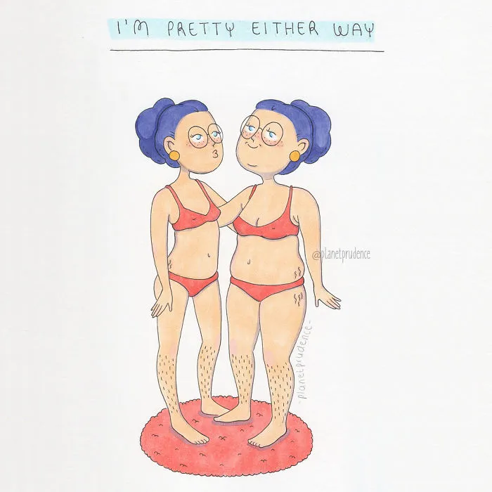 I Illustrate The Everyday Problems Of Being A Woman