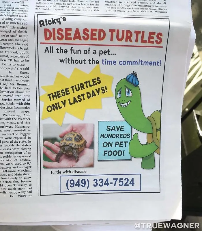 This Guy Won't Stop Trolling His Neighborhood With Fake Posters, And People Can't Stop Laughing