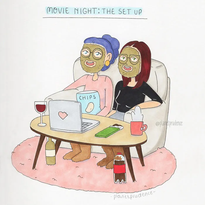 I Illustrate The Everyday Problems Of Being A Woman