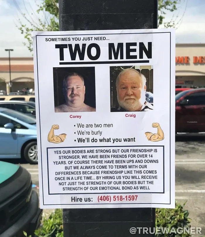 This Guy Won't Stop Trolling His Neighborhood With Fake Posters, And People Can't Stop Laughing