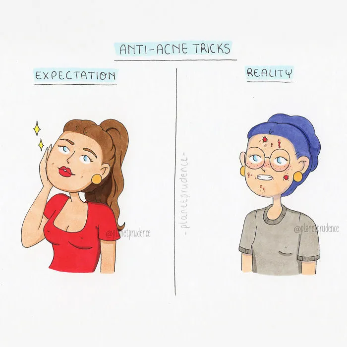 I Illustrate The Everyday Problems Of Being A Woman
