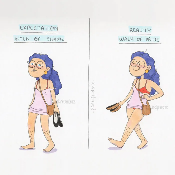 I Illustrate The Everyday Problems Of Being A Woman