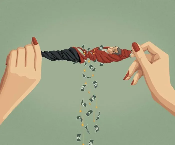 Woman Extorting A Man Emotionally For His Money