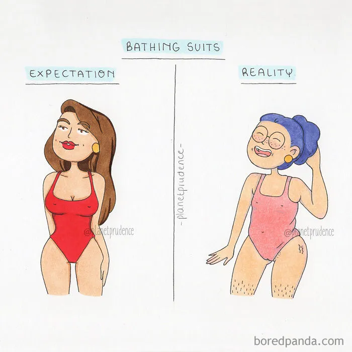 I Illustrate The Everyday Problems Of Being A Woman