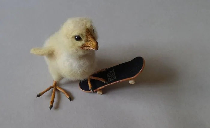 Felted Chicken
