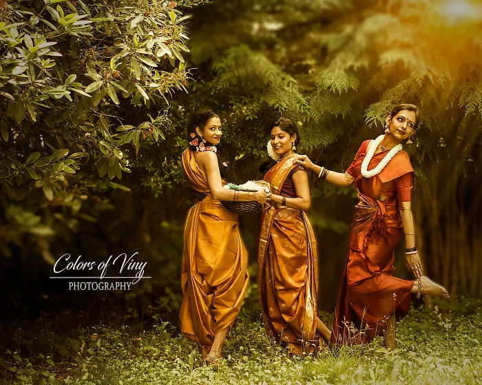 Raja Ravi Varma Inspired Rendition Photography
