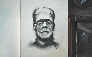A Collection Of Pencil Drawings I Made Of Some Famous Movie Characters, Sculptures And Skulls (24 Pics)