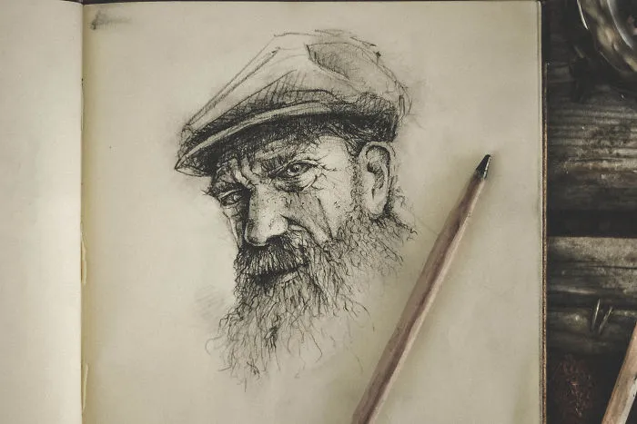 A Collection Of Pencil Drawings I Made Of Some Famous Movie Characters, Sculptures And Skulls (24 Pics)