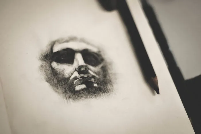 A Collection Of Pencil Drawings I Made Of Some Famous Movie Characters, Sculptures And Skulls (24 Pics)