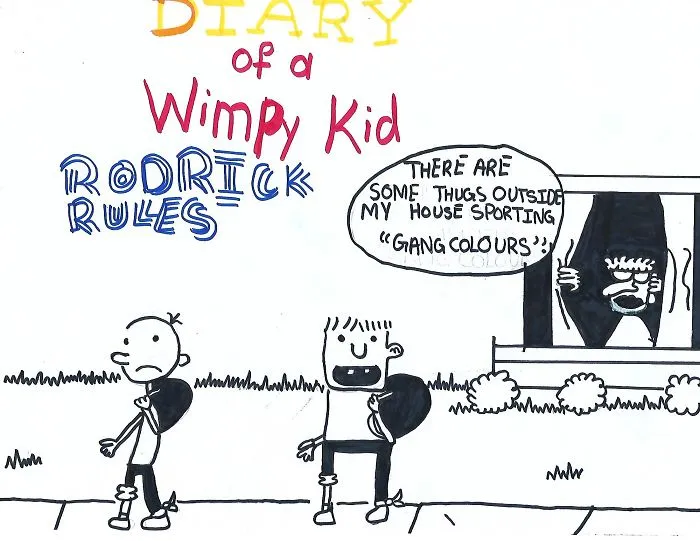 I Have Personally Made These Diary Of A Wimpy Kid Series.