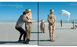 Here’s What’s Happening Outside The Frames Of Famous Music Album Covers (New Pics)