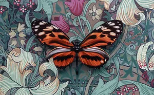 Hyperrealistic Paintings Of Butterflies And Dragonflies