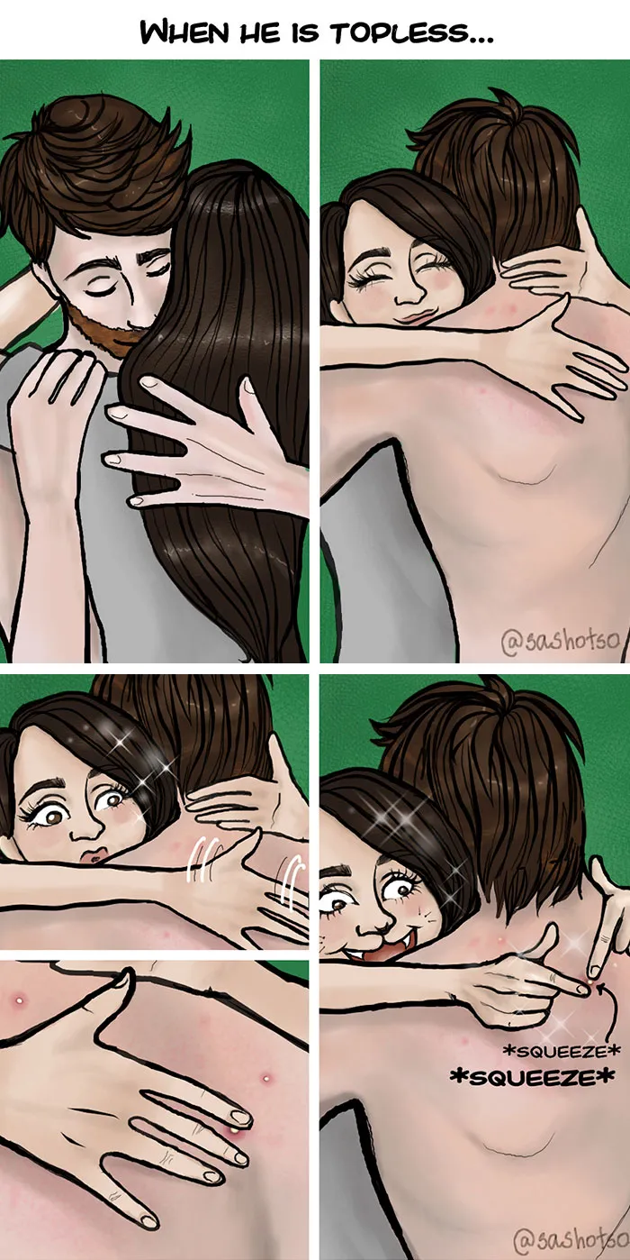 I Make Funny Comics About My Life With My Boyfriend (9 Pics)