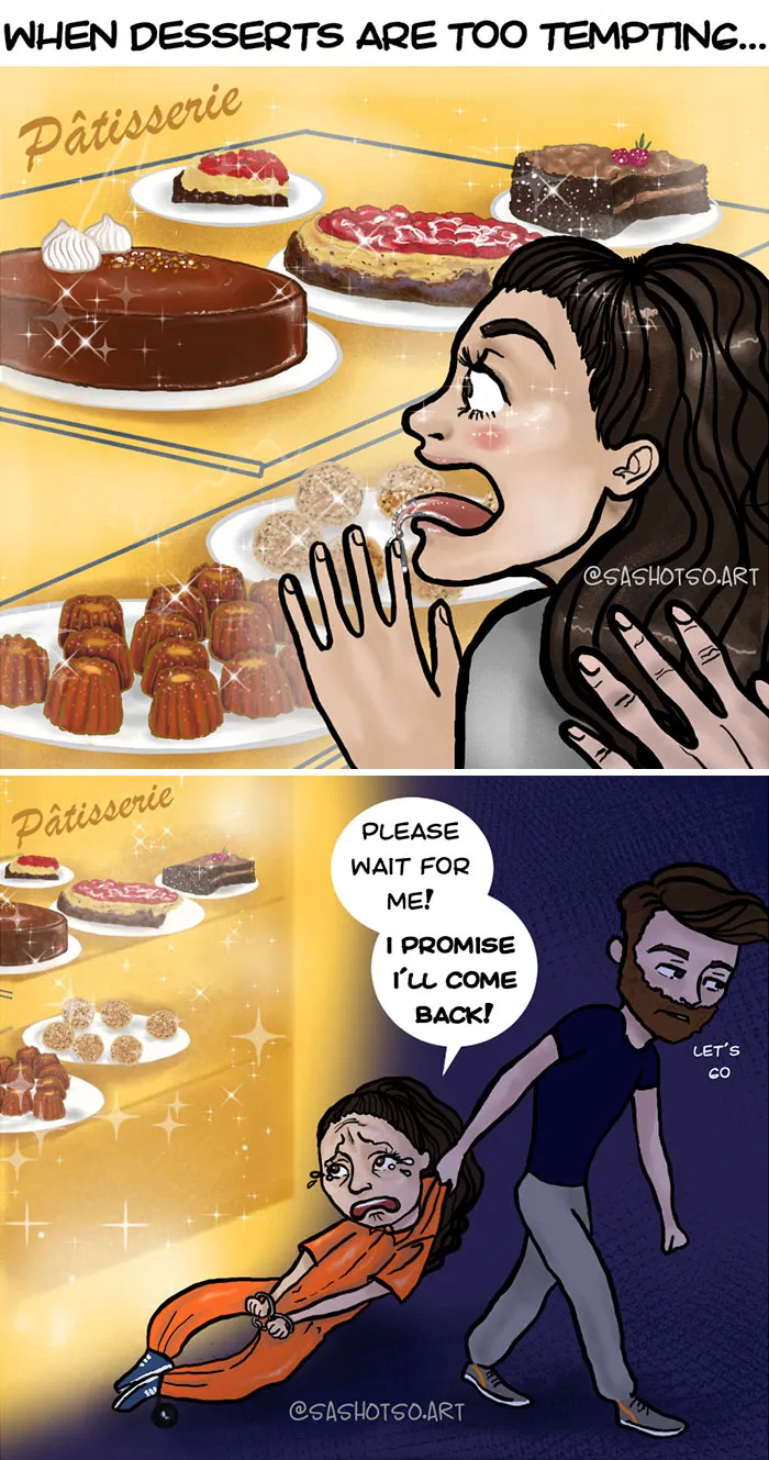 I Make Funny Comics About My Life With My Boyfriend (9 Pics)