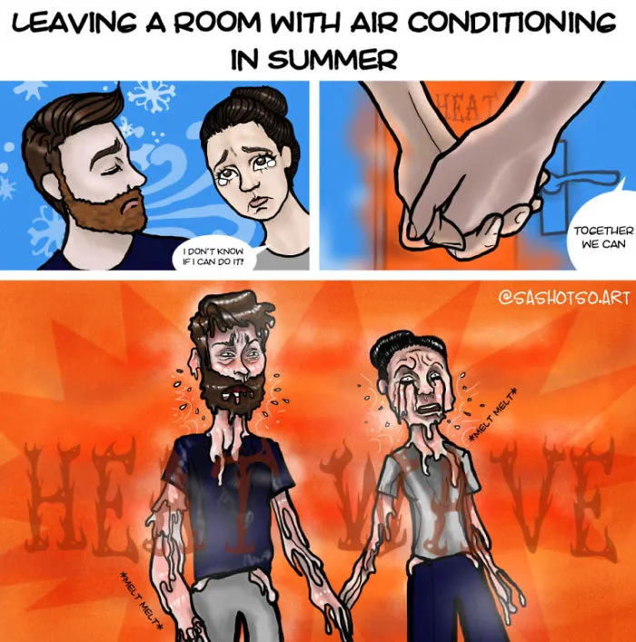 I Make Funny Comics About My Life With My Boyfriend (9 Pics)