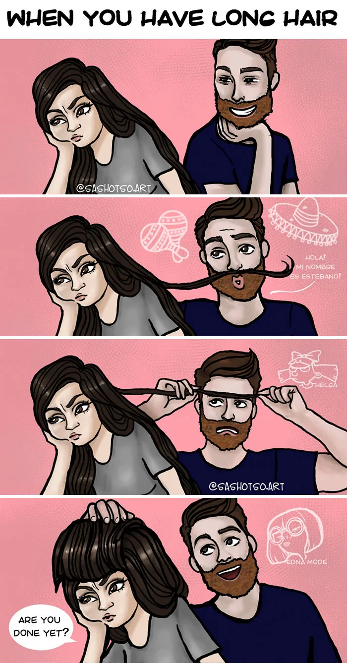 I Make Funny Comics About My Life With My Boyfriend (9 Pics)