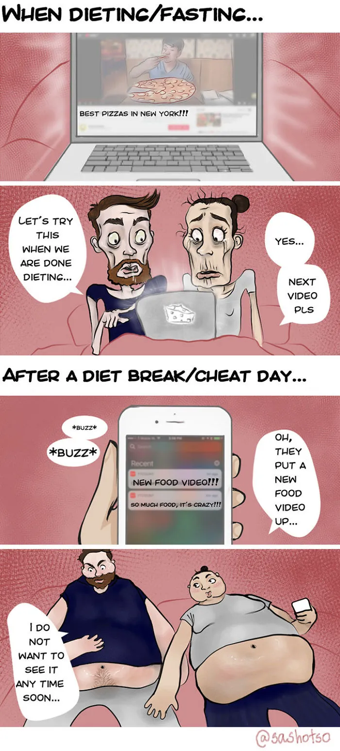 I Make Funny Comics About My Life With My Boyfriend (9 Pics)