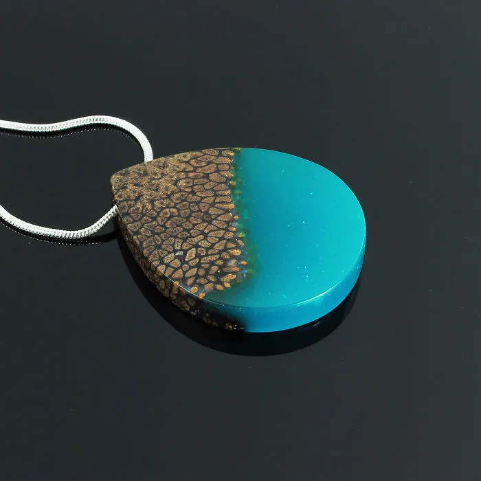 I Combine Wood With Opal And Resin To Create One-Of-A-Kind Handmade Jewelry
