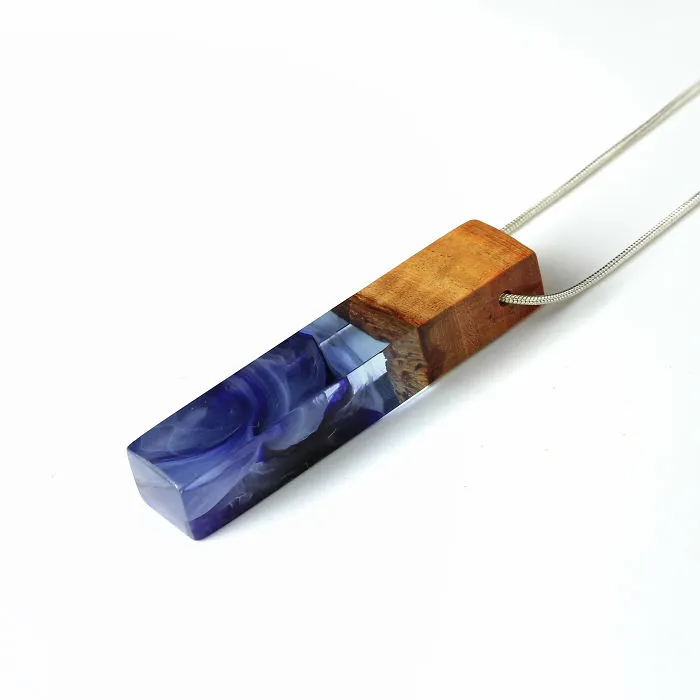 I Combine Wood With Opal And Resin To Create One-Of-A-Kind Handmade Jewelry