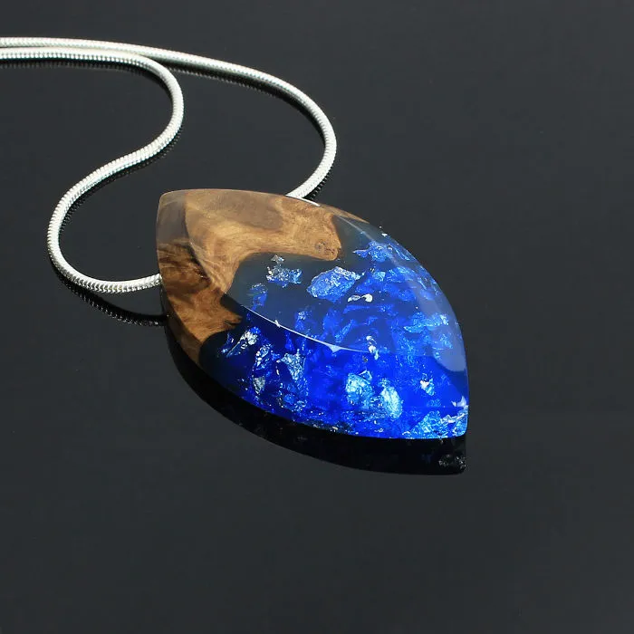 I Combine Wood With Opal And Resin To Create One-Of-A-Kind Handmade Jewelry