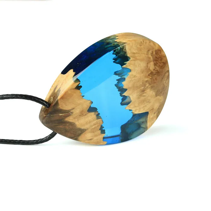 I Combine Wood With Opal And Resin To Create One-Of-A-Kind Handmade Jewelry
