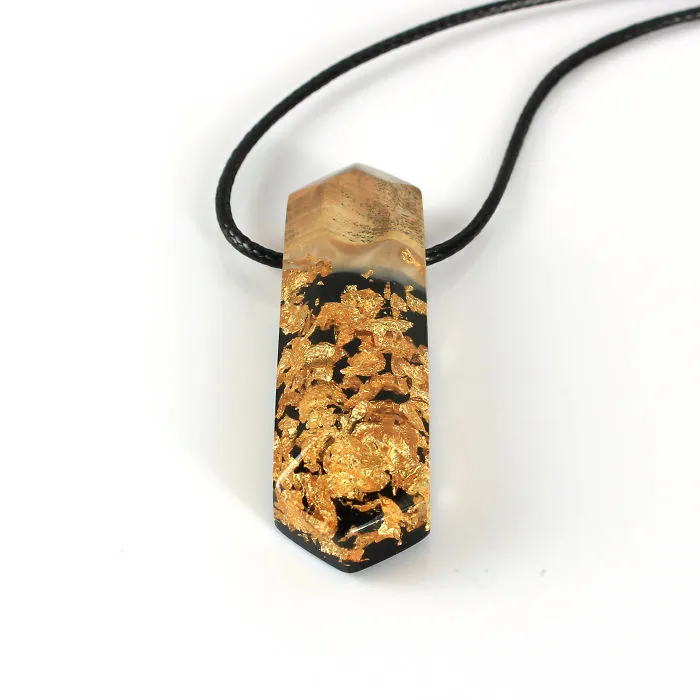 I Combine Wood With Opal And Resin To Create One-Of-A-Kind Handmade Jewelry