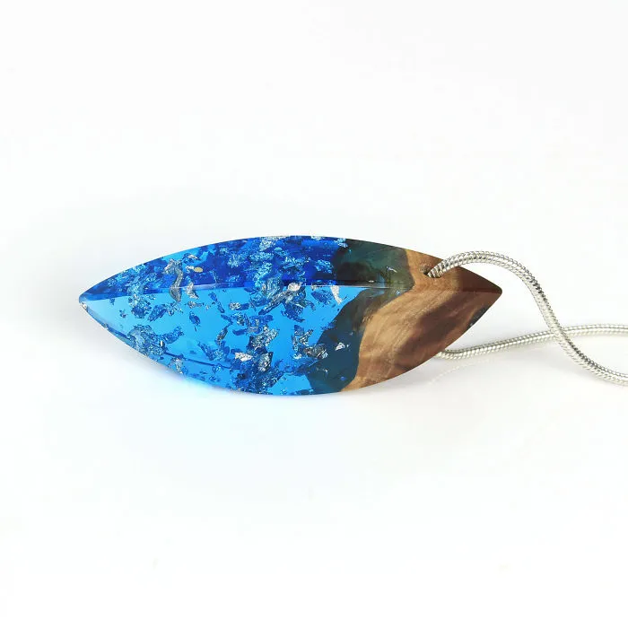 I Combine Wood With Opal And Resin To Create One-Of-A-Kind Handmade Jewelry