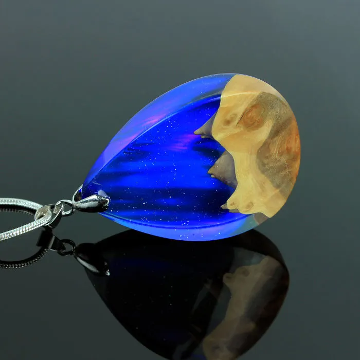 I Combine Wood With Opal And Resin To Create One-Of-A-Kind Handmade Jewelry