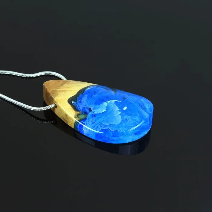 I Combine Wood With Opal And Resin To Create One-Of-A-Kind Handmade Jewelry