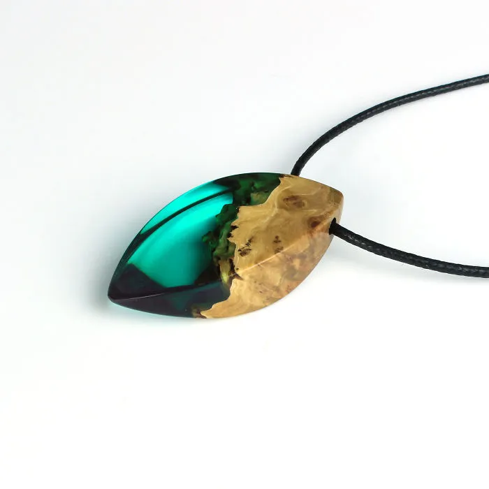 I Combine Wood With Opal And Resin To Create One-Of-A-Kind Handmade Jewelry