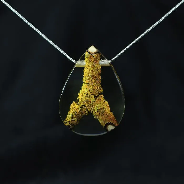 I Combine Wood With Opal And Resin To Create One-Of-A-Kind Handmade Jewelry