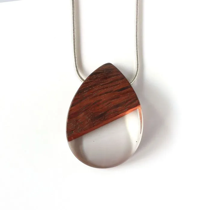 I Combine Wood With Opal And Resin To Create One-Of-A-Kind Handmade Jewelry