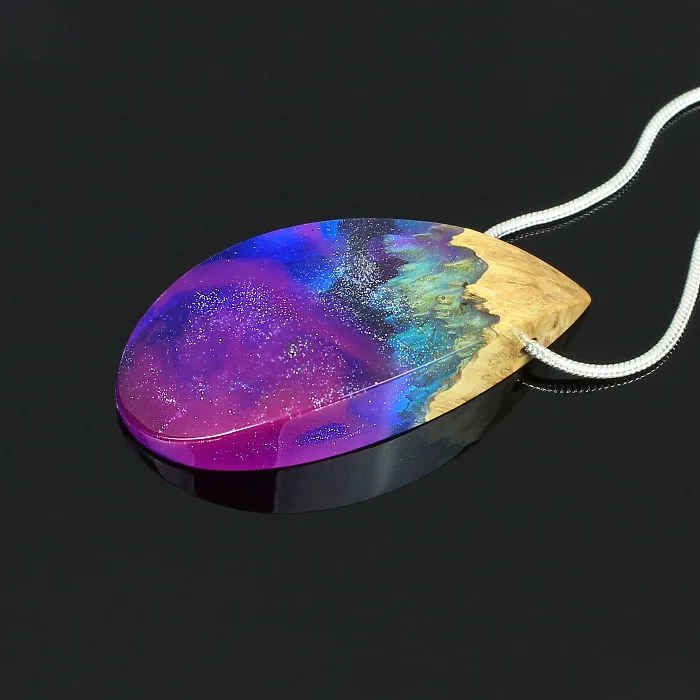 I Combine Wood With Opal And Resin To Create One-Of-A-Kind Handmade Jewelry