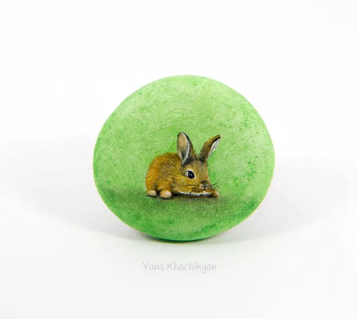 I Create Miniature Paintings Of Tiny Worlds