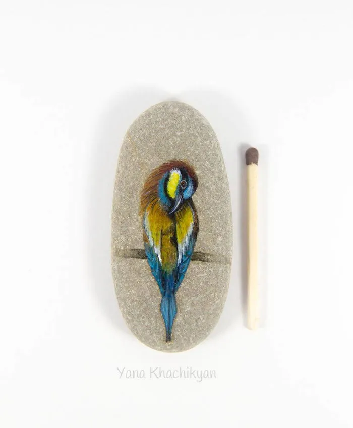 I Create Miniature Paintings Of Tiny Worlds