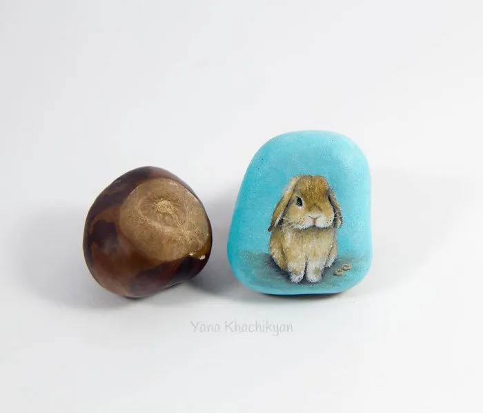 I Create Miniature Paintings Of Tiny Worlds