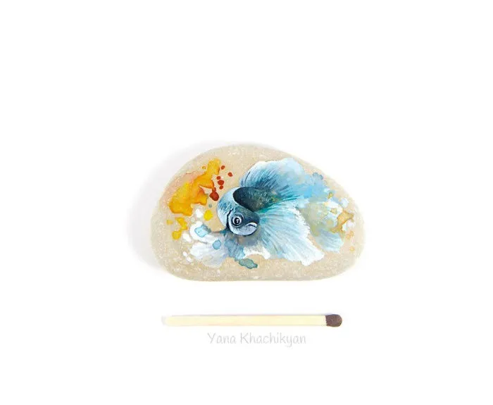 I Create Miniature Paintings Of Tiny Worlds