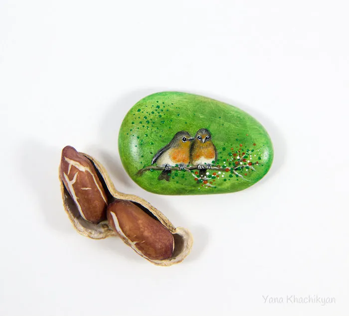I Create Miniature Paintings Of Tiny Worlds