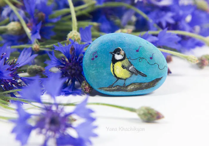I Create Miniature Paintings Of Tiny Worlds