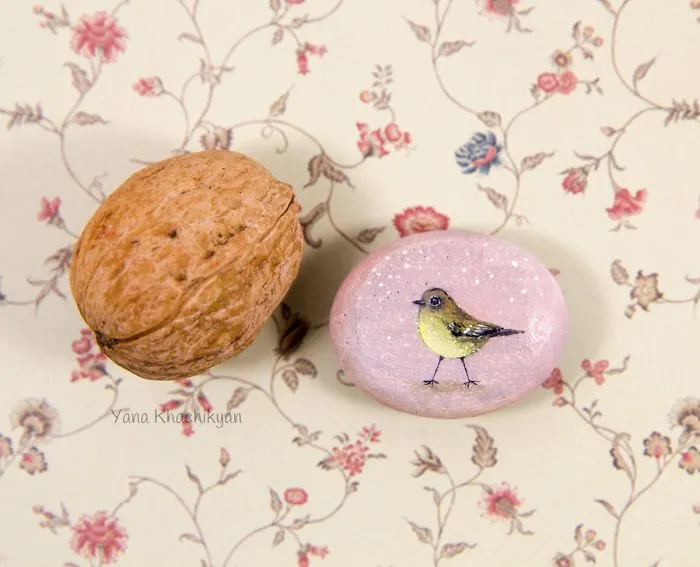 I Create Miniature Paintings Of Tiny Worlds