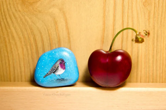 I Create Miniature Paintings Of Tiny Worlds