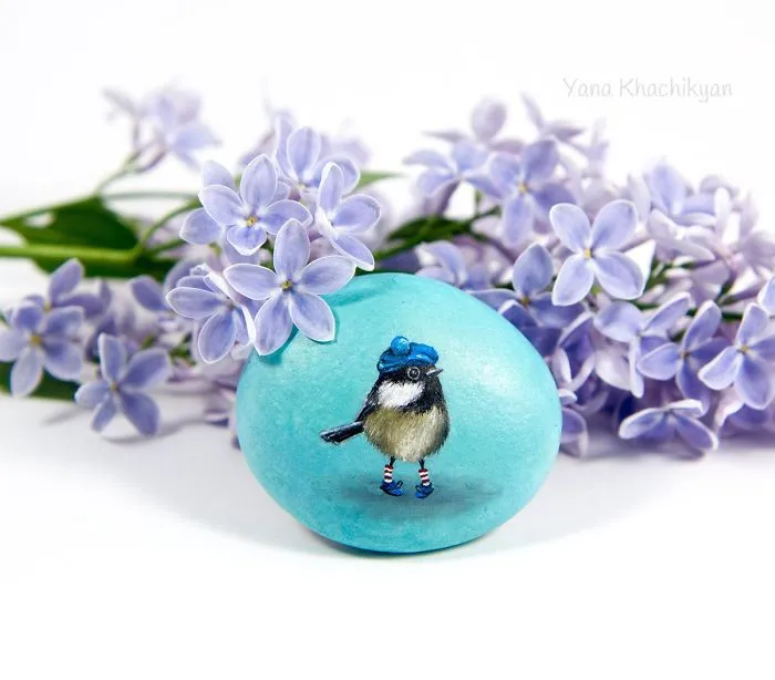 I Create Miniature Paintings Of Tiny Worlds